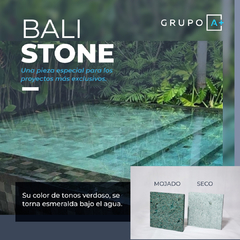 PIEDRA BALI GREEN STONE 10X10