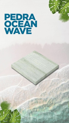 PEDRA OCEAN WAVE 10X10 - comprar online