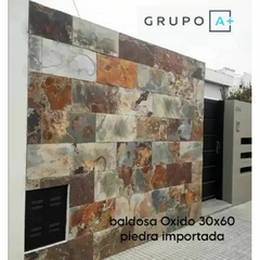 PIEDRA BALDOSA OXIDO 30x60