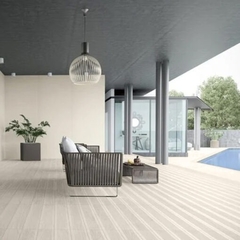 PORCELANATO DECK BLANCO BOREAL 23CM X 120CM en internet