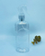 Frasco Pet Oval 240 ml com válvula mini gatilho transparente