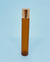 Vidro flaconete Roll-on âmbar 10 ml - tampa dourada - comprar online