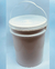Balde Plástico Branco Alimentício 20 litros com tampa plástica e alça plástica - comprar online