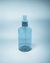 Frasco Pet cristal cilíndrico 500 ml com spray plástico