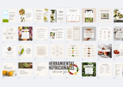 TEMPLATES CANVA NUTRITION CONTENT