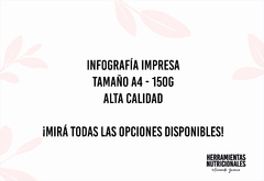 INFOGRAFÍA IMPRESA - COMÉ EL ARCOÍRIS - comprar online