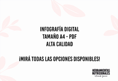 INFOGRAFÍA DIGITAL - HARINAS ALTERNATIVAS (combinación y marcas SIN GLUTEN) - comprar online