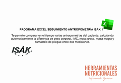 EXCEL SEGUIMIENTO ANTROPOMETRIA ISAK 1