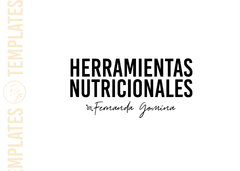 TEMPLATES CANVA AESTHETIC - Herramientas Nutricionales By Fernanda Gomina