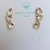 Brinco Earcuff Gota Cristal Triplo 4719 - comprar online