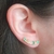 Brinco Earcuff Pedras Coloridas 4912 na internet