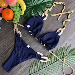 Imagem do Biquíni Bandeau RUO Style - Conjunto Push Up Elegante