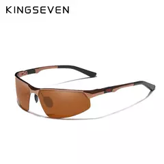 Óculos Driving KINGSEVEN com Lente Espelhada - LOJA RR MODAS