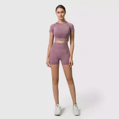 Conjunto de Yoga sem Costura: Top e Short - loja online