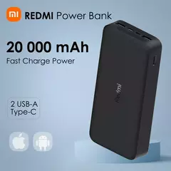 Image of Redmi Power Bank 20000mAh - Carregamento Rápido 18W Dual USB