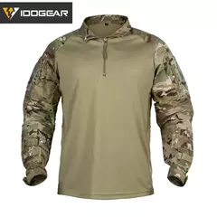 Roupas de Combate com Proteção de Cotovelos [ IDOGEAR ]