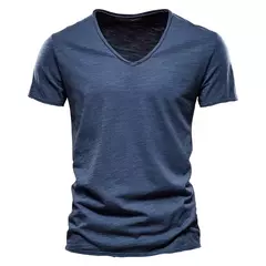 Camiseta Slim Fit Decote V - online store