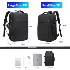 Mochila de Viagem USB Expansível - BANGE [37L] - comprar online