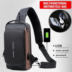 Bolsa Anti-Roubo com Carregamentos USB