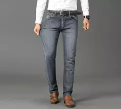 Calça Jeans Stretch Casual Masculina