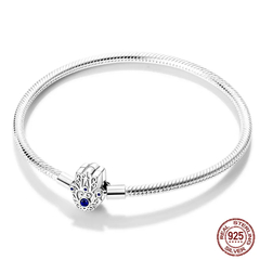 Pulseira de Prata Esterlina 925 com Zircão [ Qikaola ] - loja online