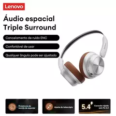 Fones Bluetooth Lenovo TH66 - Som HD - LOJA RR MODAS