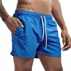 Calção de Banho Masculino com Forro de Malha