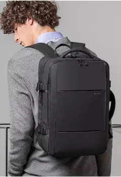 Mochila de Viagem USB Expansível - BANGE [37L]