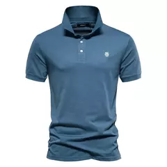 Polo Social Masculino AIOPESON - Conforto em Algodão - LOJA RR MODAS