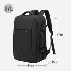 Mochila de Viagem USB Expansível - BANGE [37L] na internet