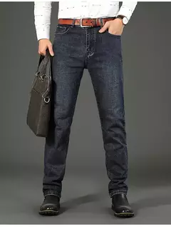 Calça Jeans Stretch Casual Masculina - comprar online