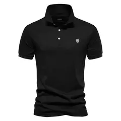 Image of Polo Social Masculino AIOPESON - Conforto em Algodão