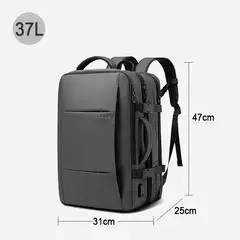 Imagem do Mochila de Viagem USB Expansível - BANGE [37L]