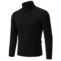 Suéter Masculino Gola Alta Casual - tienda online