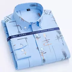 Camisa Antirrugas Slim Fit - Estilo Casual e Elegante - comprar online