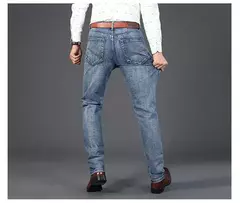 Calça Jeans Stretch Casual Masculina