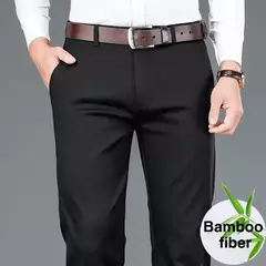 Calça Estilo Clássico de Fibra de Bambu