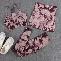 Conjunto sem Costura Tie Dye [ 03 Peças ] CHRLEISURE - loja online