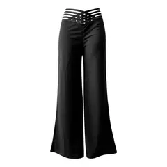 Calça Feminina Refinada PAVEHAWK - Cintura Alta e Design Elegante