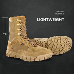 Bota Tática Militar Leve Anti-Colisão - COMFORTSWAT - LOJA RR MODAS