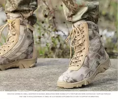 Bota Tática Militar - COMFORTSWAT na internet