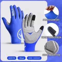 Luvas de Ciclismo Vilico Professional - Toque Sensível e Absorção de Choque - LOJA RR MODAS