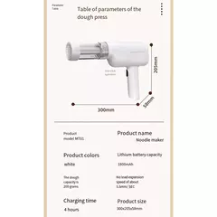 Máquina para fazer Macarrão [ Pasta Maker Electric] - comprar online