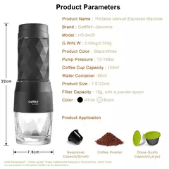 Máquina Portátil de Café Expresso [ Biolomix ] - comprar online