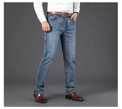 Calça Jeans Stretch Casual Masculina - LOJA RR MODAS