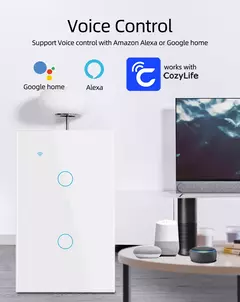 Imagem do Cozylife WiFi Smart Switch - Interruptor Touch para Casa Inteligente