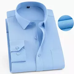 Camisa de Manga Comprida Estilo Executivo - comprar online