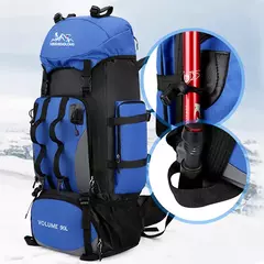 Mochila Trekking 90L - Grande Capacidade para Caminhadas - LOJA RR MODAS