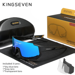 Óculos de Sol Esportivo KINGSEVEN - LOJA RR MODAS