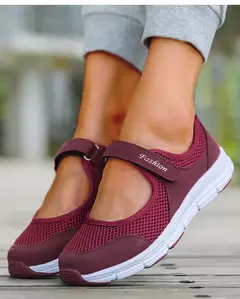 Tênis Casual Feminino KUIDFAR - Calçados Leves para o Verão